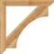 Ekena Millwork Westlake Slat Rough Sawn Bracket, Western Red Cedar, 4"W x 38"D x 38"H BKT04X38X38WTL06RWR - alternate 4